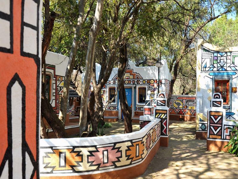 Aha Lesedi African Lodge & Cultural Village Broederstroom Luaran gambar