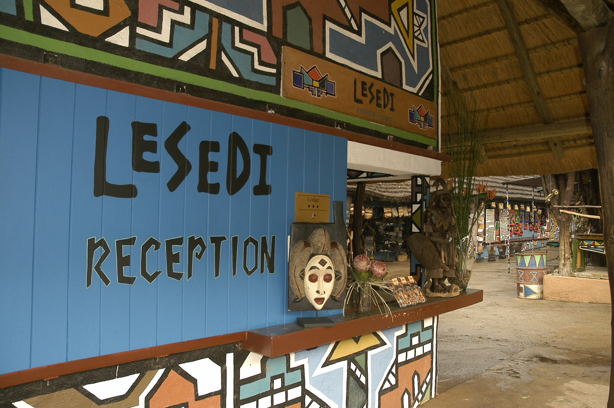 Aha Lesedi African Lodge & Cultural Village Broederstroom Luaran gambar