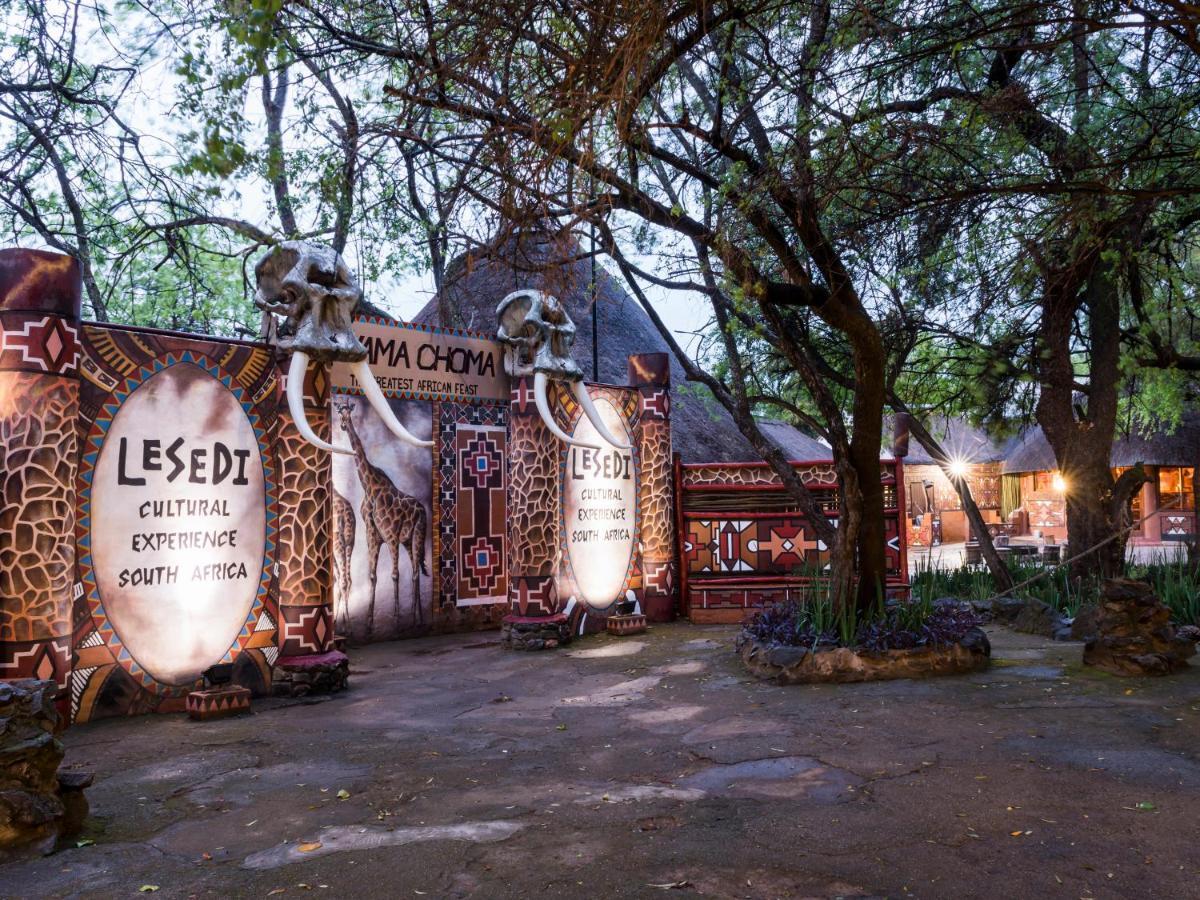 Aha Lesedi African Lodge & Cultural Village Broederstroom Luaran gambar